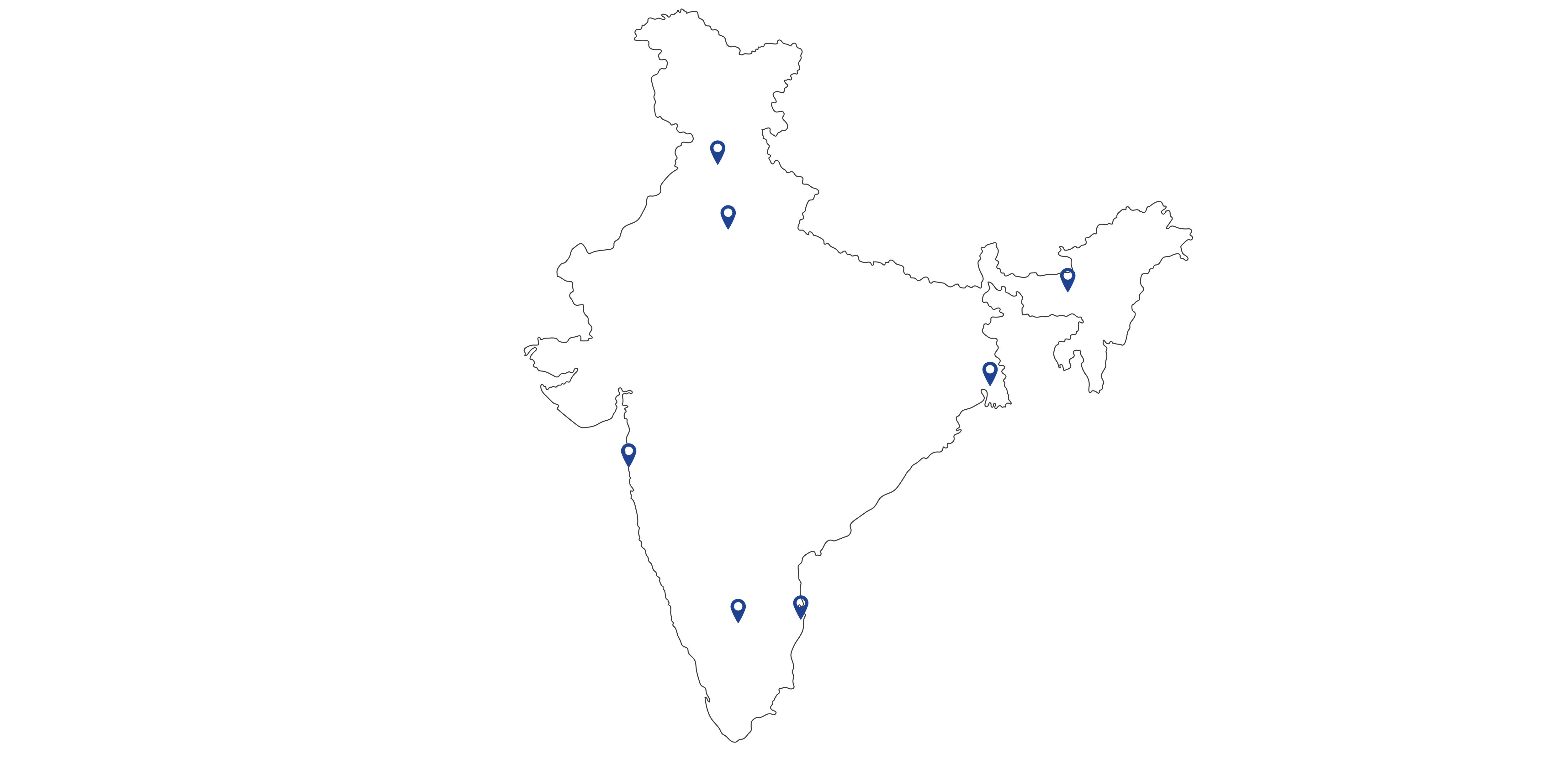Skanem India Locations Map Home